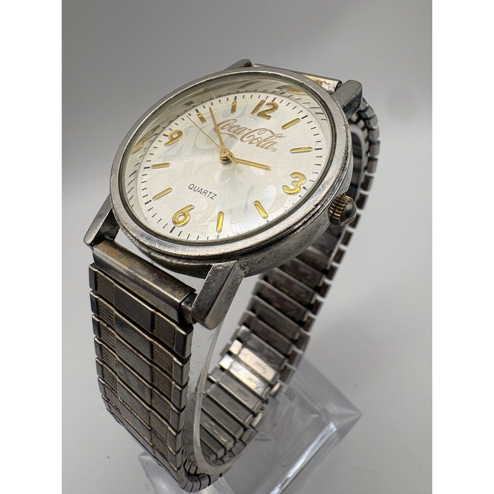 Vintage 2003 Coca-Cola Speidel Expansion Watch Japan Movt 55288